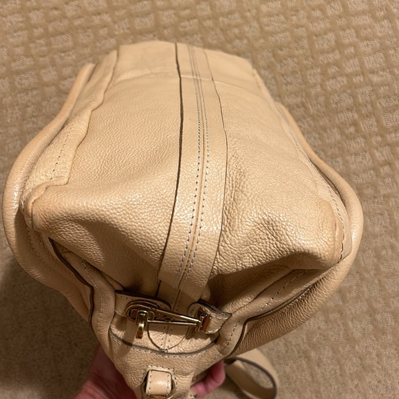 Chloe Paraty Nude Pebbled Leather Medium Bag - Picture 7 of 14